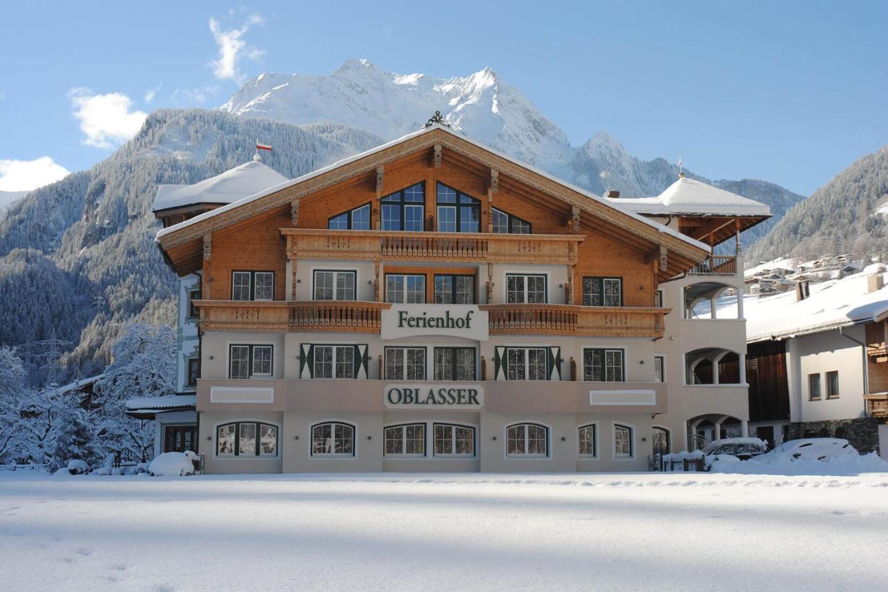 Hotel Ferienhof Oblasser Mayrhofen Exterior foto